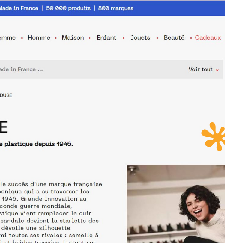 Méduse sur Le Site du Made in France !
