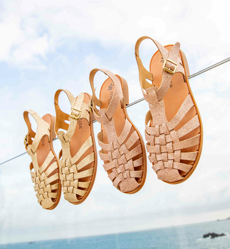 Nouveautés cuir Méduse : Sandales cuir & baskets